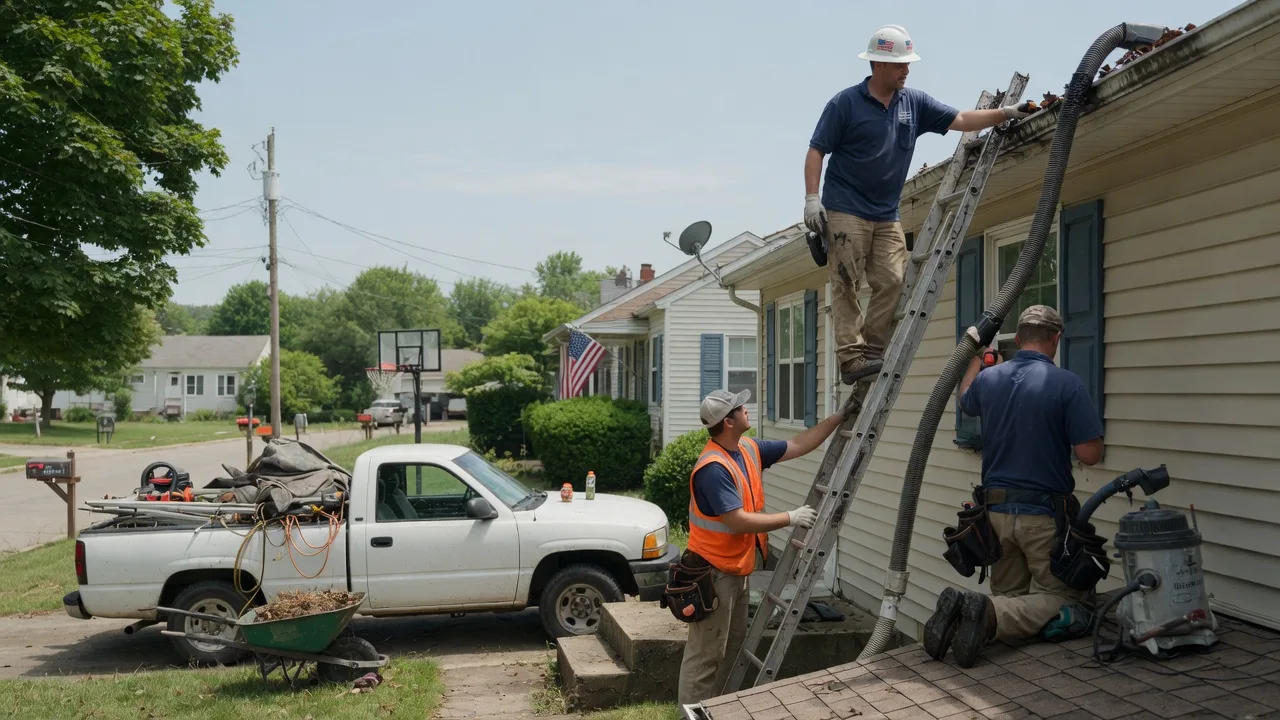 Gutter Installation in Slovan, PA near me